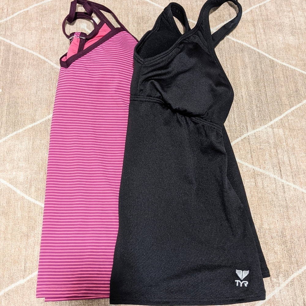 Swim tank tops